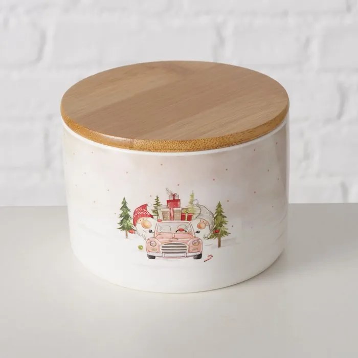 Zestaw pojemników ceramicznych do przechowywania CARRIE, Ø 11-16 cm
