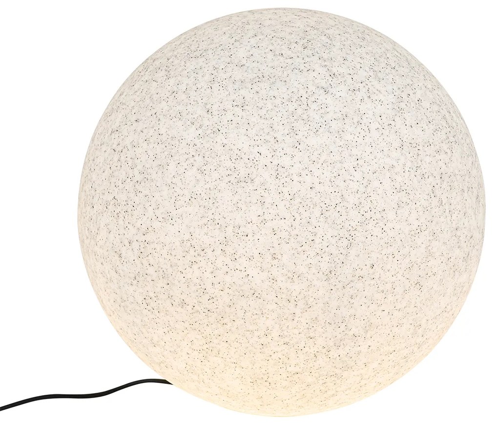 Zewnetrzna Inteligentna lampa zewnętrzna szara 56 cm IP65 z LED - Nura Nowoczesny Oswietlenie zewnetrzne