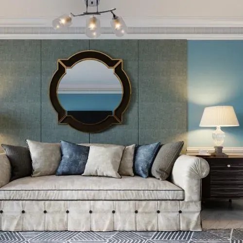 Nowoczesny żyrandol w kolorze chromu z trzema kloszami - V203-Sulpo