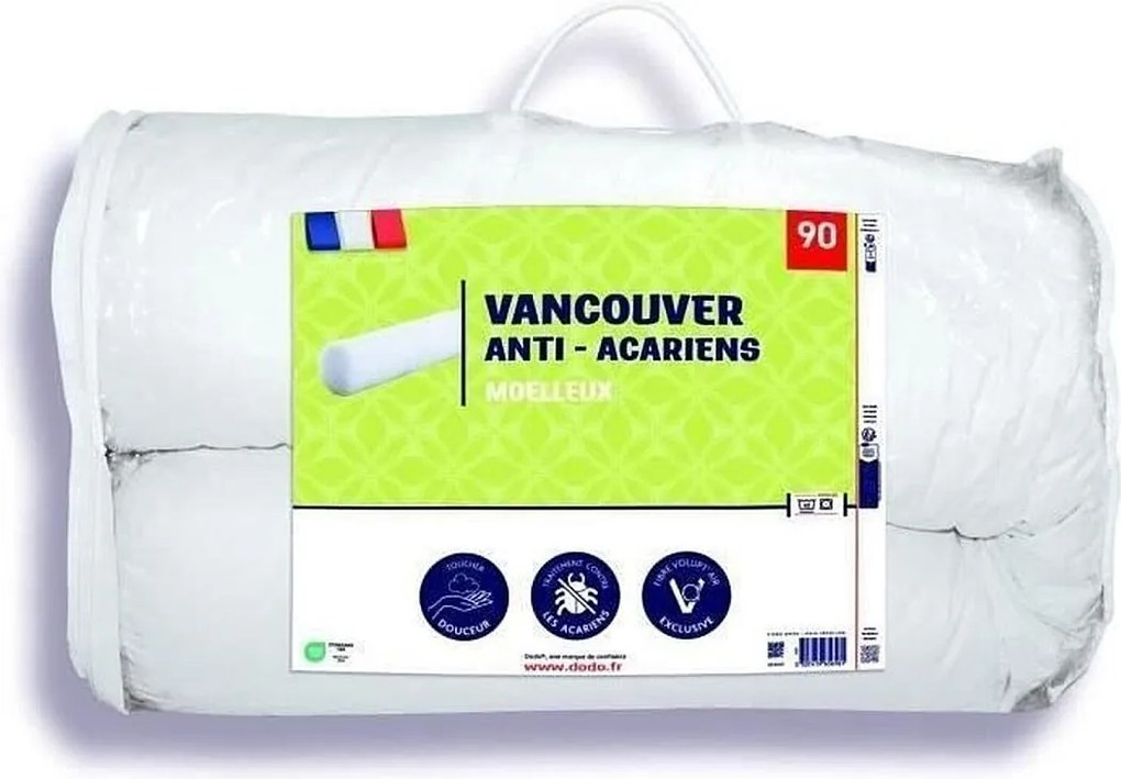 Poduszka VANCOUVER 90 cm Przeciwko roztoczom Poliester Brzoskwiniowa skóra