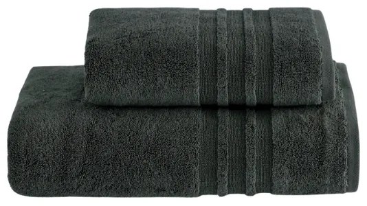 Unisex szlafrok STRIPE + ręczniki + pudełko S + ręczniki + pudełko Khaki