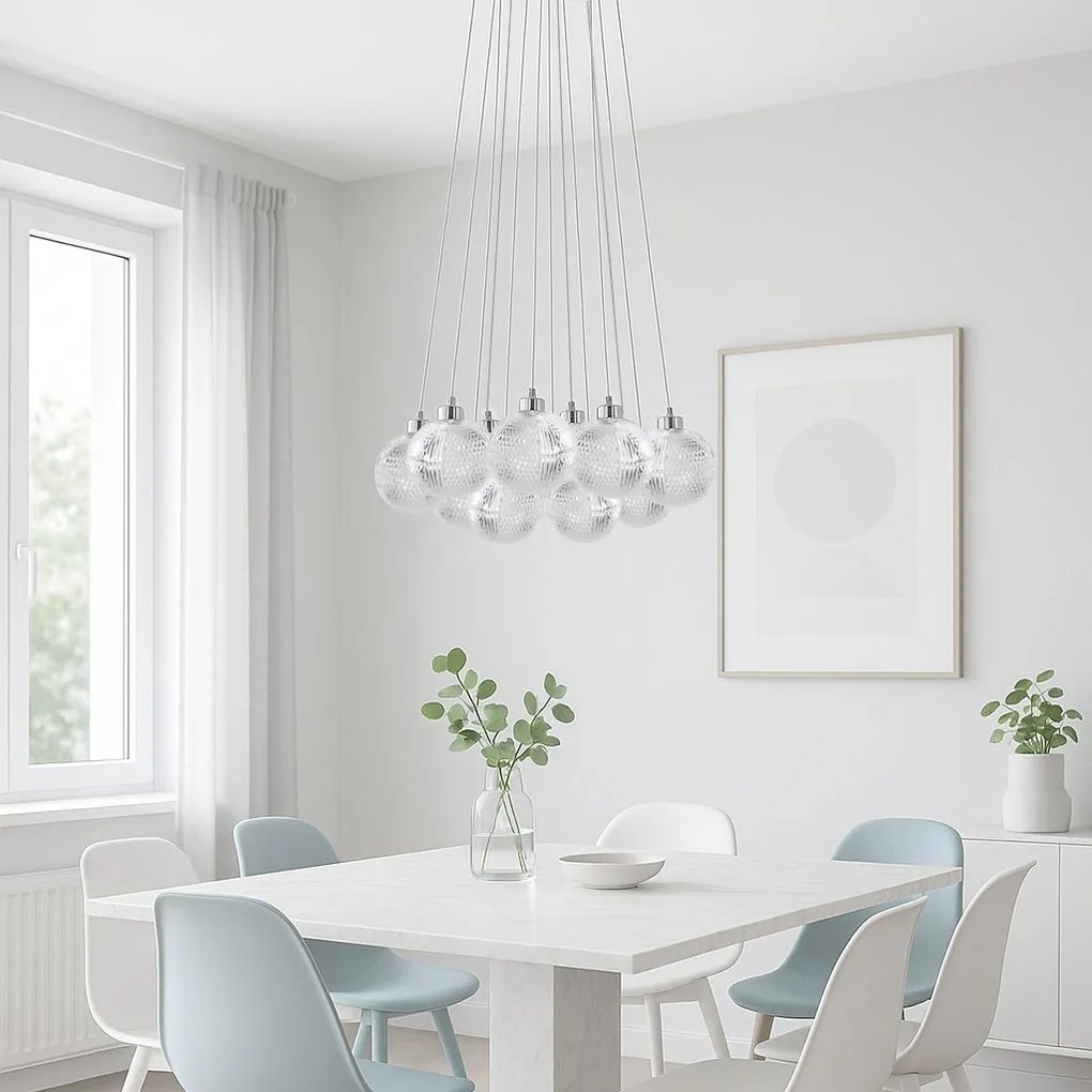 LAMPA SUFITOWA MS025-13CP Chrom