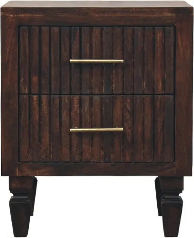 Artisan Furniture Lite drewno Szafka Nocna Belmont z 2 Szufladami