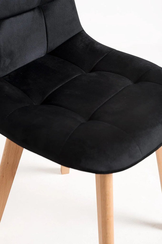 Zestaw 4 Krzese Kelen Aksamitne