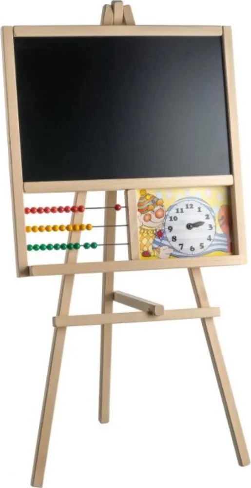 Drewniana tablica z licznikiem 89x45 cm