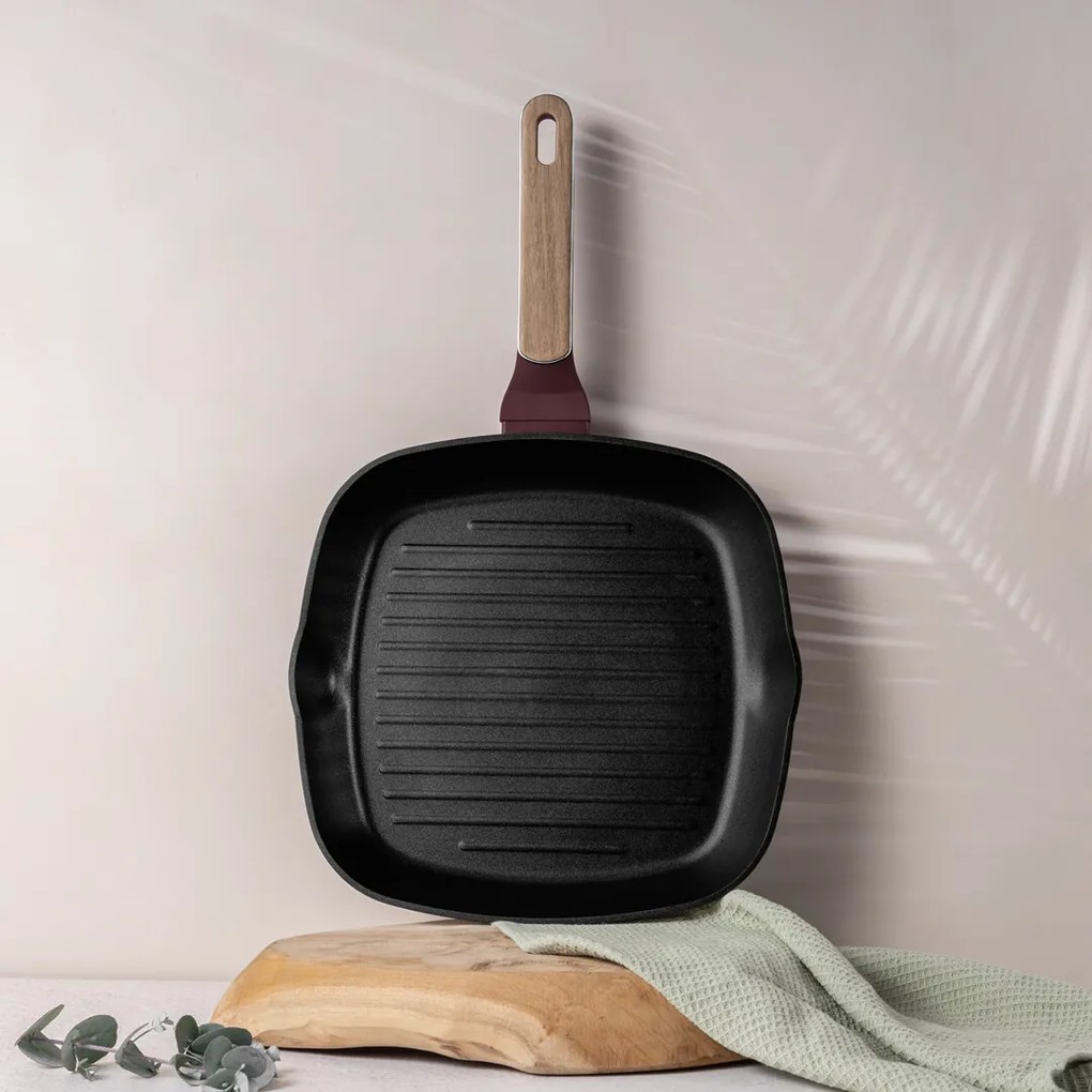 BerlingerHaus Zestaw patelni z powłoką tytanowąLeonardo Nordic, 3+1 szt.