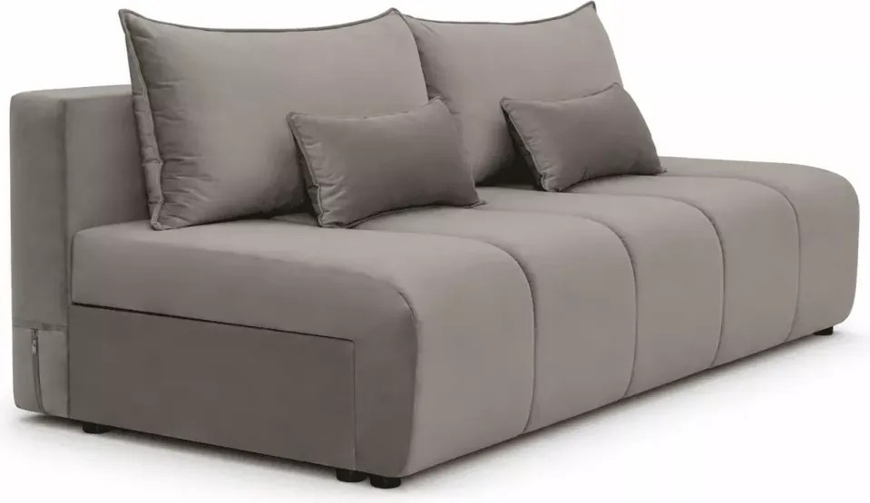Sofa Minimal z funkcją spania i pojemnikiem na pościel – nowoczesna, elegancka