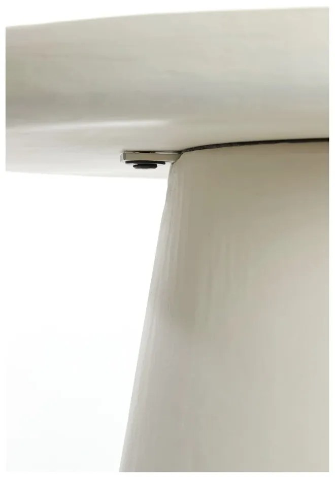 Biały okrągły stolik ø 70 cm Kulona – Light &amp; Living