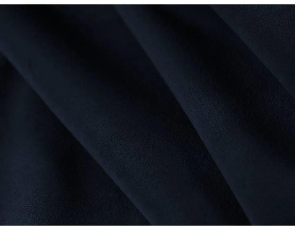 Niebieska aksamitna sofa 200 cm Vienna – Cosmopolitan Design