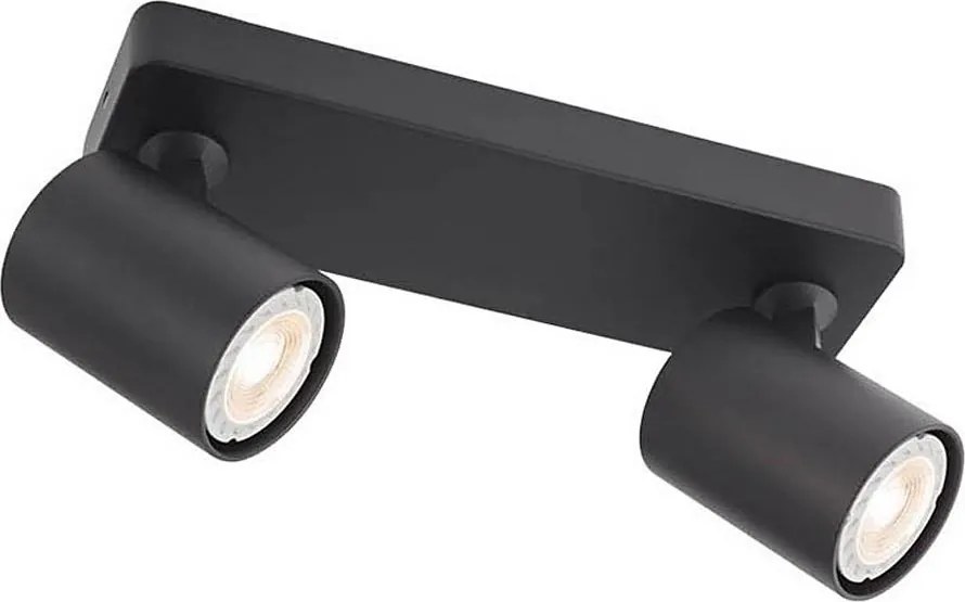 Redo 04-470 - Oprawa punktowa CAMEO 2xGU10/35W/230V czarna