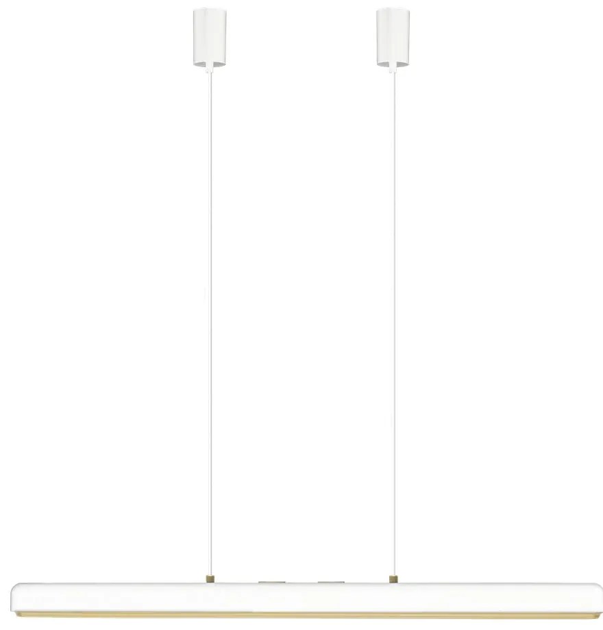 Biała lampa wisząca LED ze ściemniaczem Hazel Branch – UMAGE