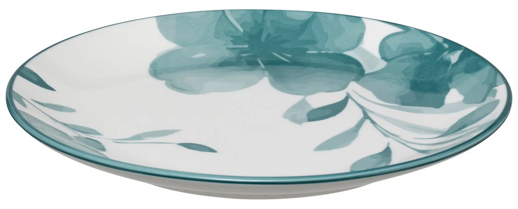 Talerze deserowe porcelanowe LILY, 6 sztuk x Ø 19 cm