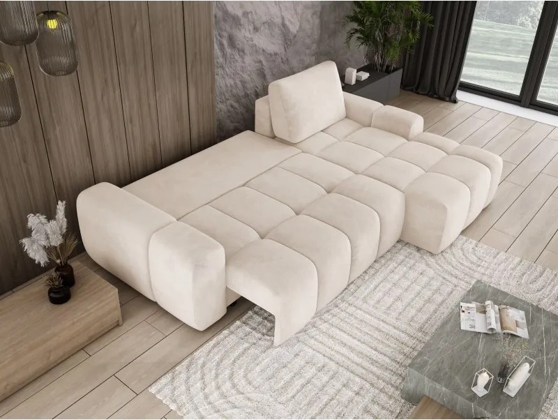 Narożnik MAILO system DL z pojemnikiem i funkcją spania WERSAL