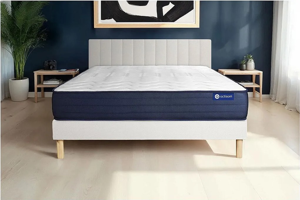 Materac Actilatex life 120x200cm + zestaw podstawa lózka