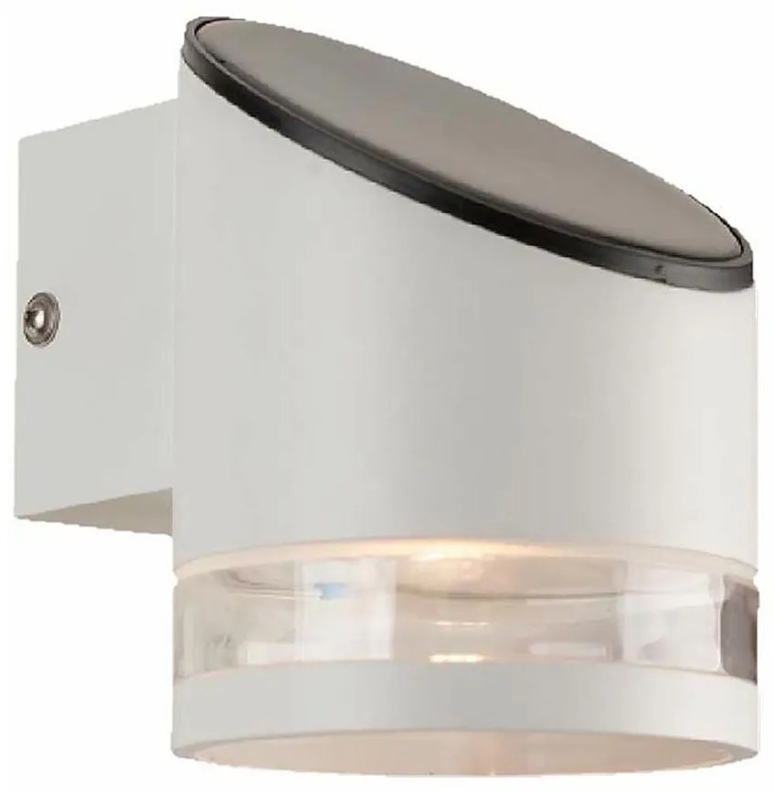 LED Kinkiet solarny z czujnikiem LED/1W/3,7V IP54 3000K 1200 mAh biały