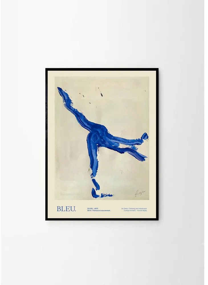 Plakat 50x70 cm Bleu – The Poster Club
