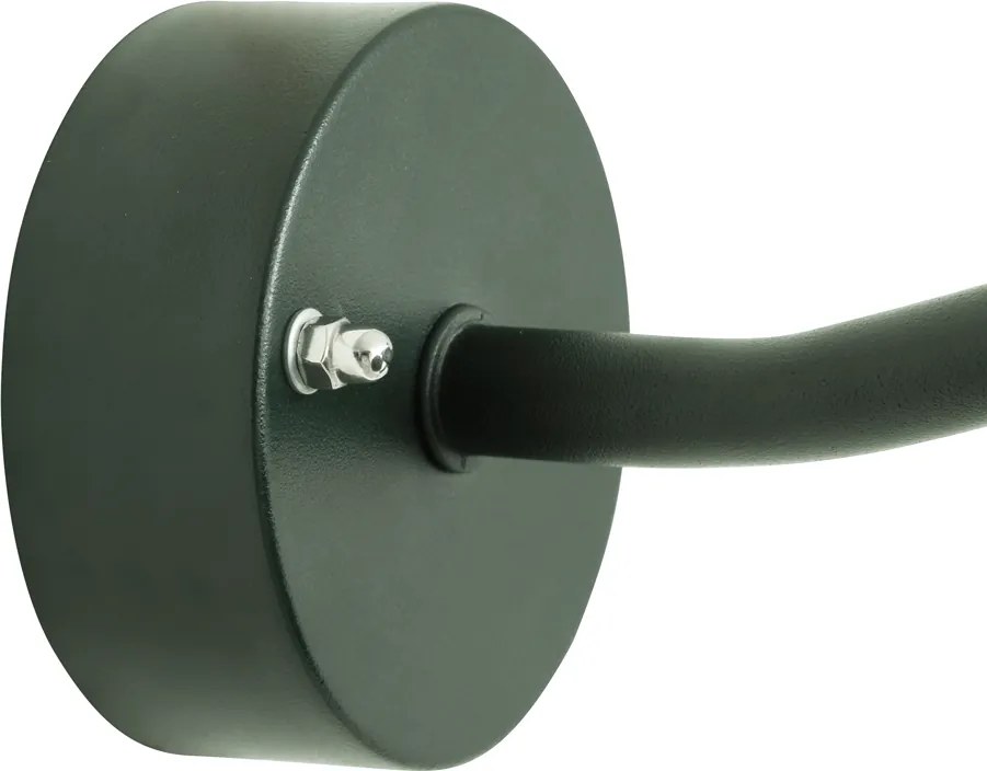 Zewnętrzna lampa ścienna ciemnozielona IP44 - Munich