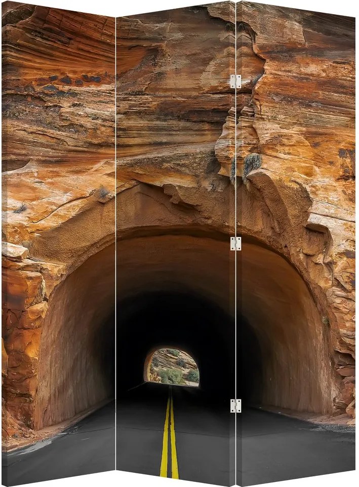 Parawan - Tunel w skale (126x170 cm)