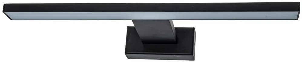 Kinkiet nad lustro do łazienki czarny - N018 S5-K92