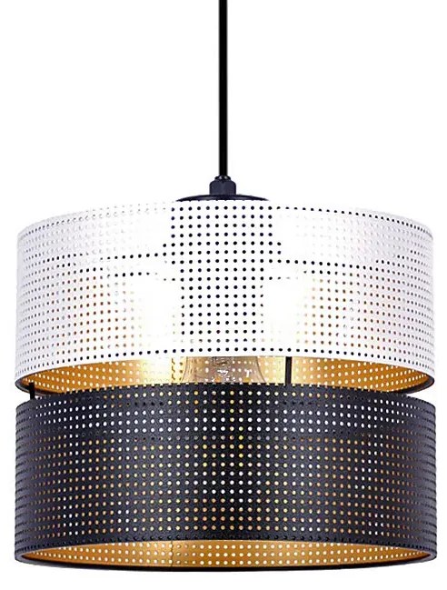 Abażurowa elegancka lampa wisząca G8-C59