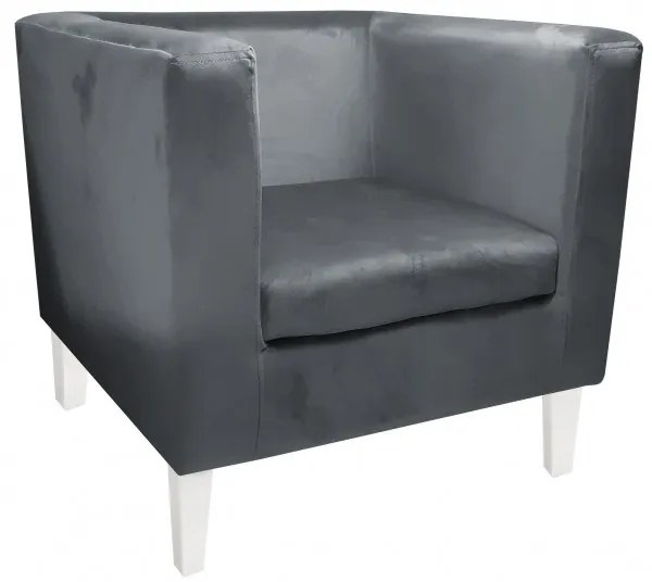 Fotel Monaco tkanina Welur