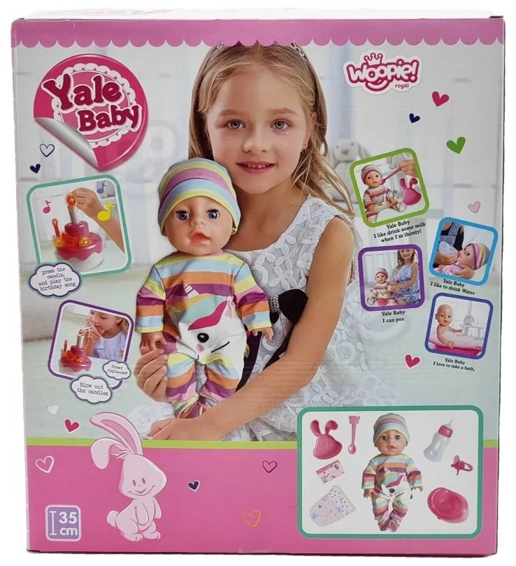 Woopie royal lalka interaktywna mała zosia ma urodziny 35 cm + akc.