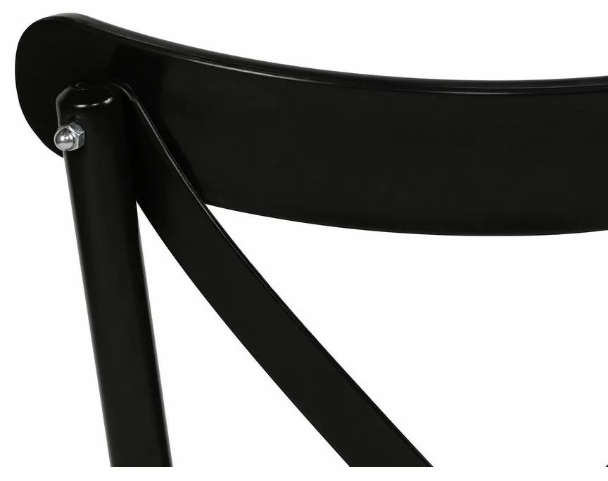 Zestaw krzeseł do jadalni Ekol Black, 4 szt.