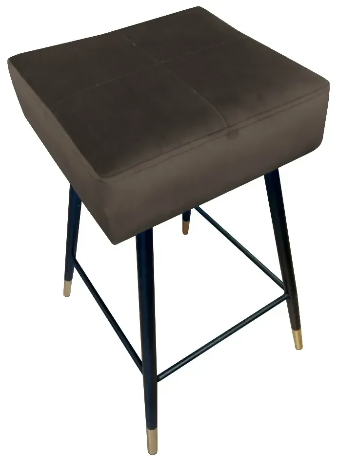 Hoker niski OLIMP VELVET GOLD brązowy ATOS