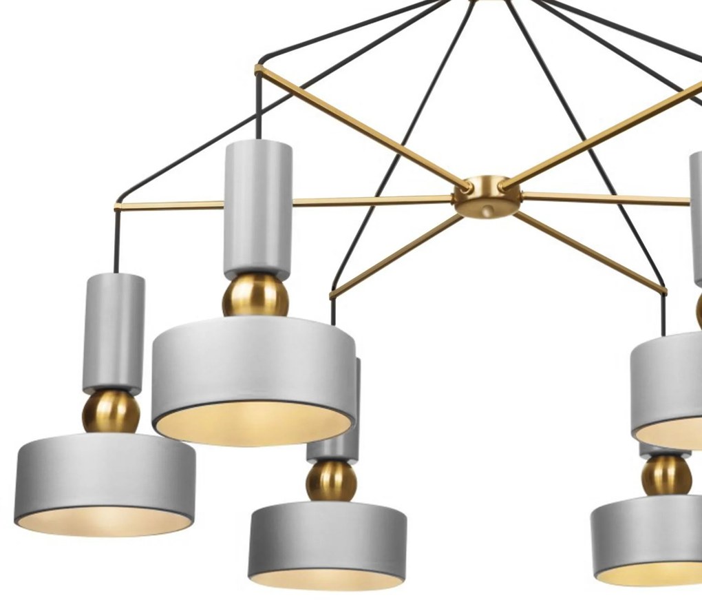 Lampa Sufitowa Wisząca Metalowa APP661