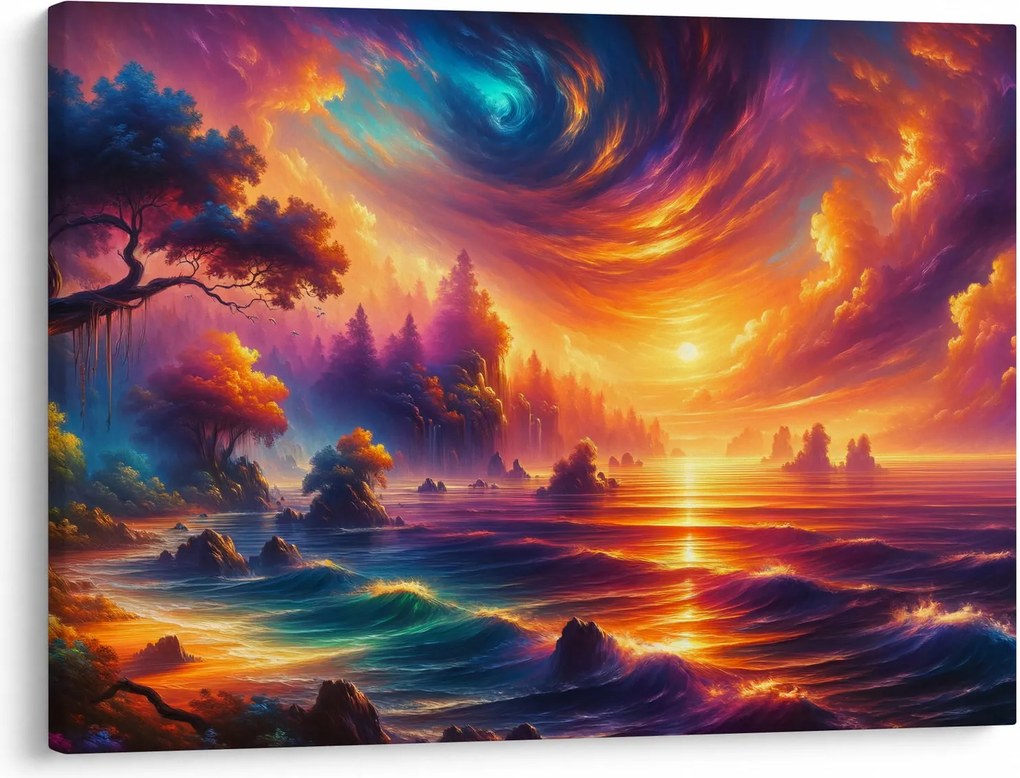Obraz - Magiczny świat (70x50 cm)