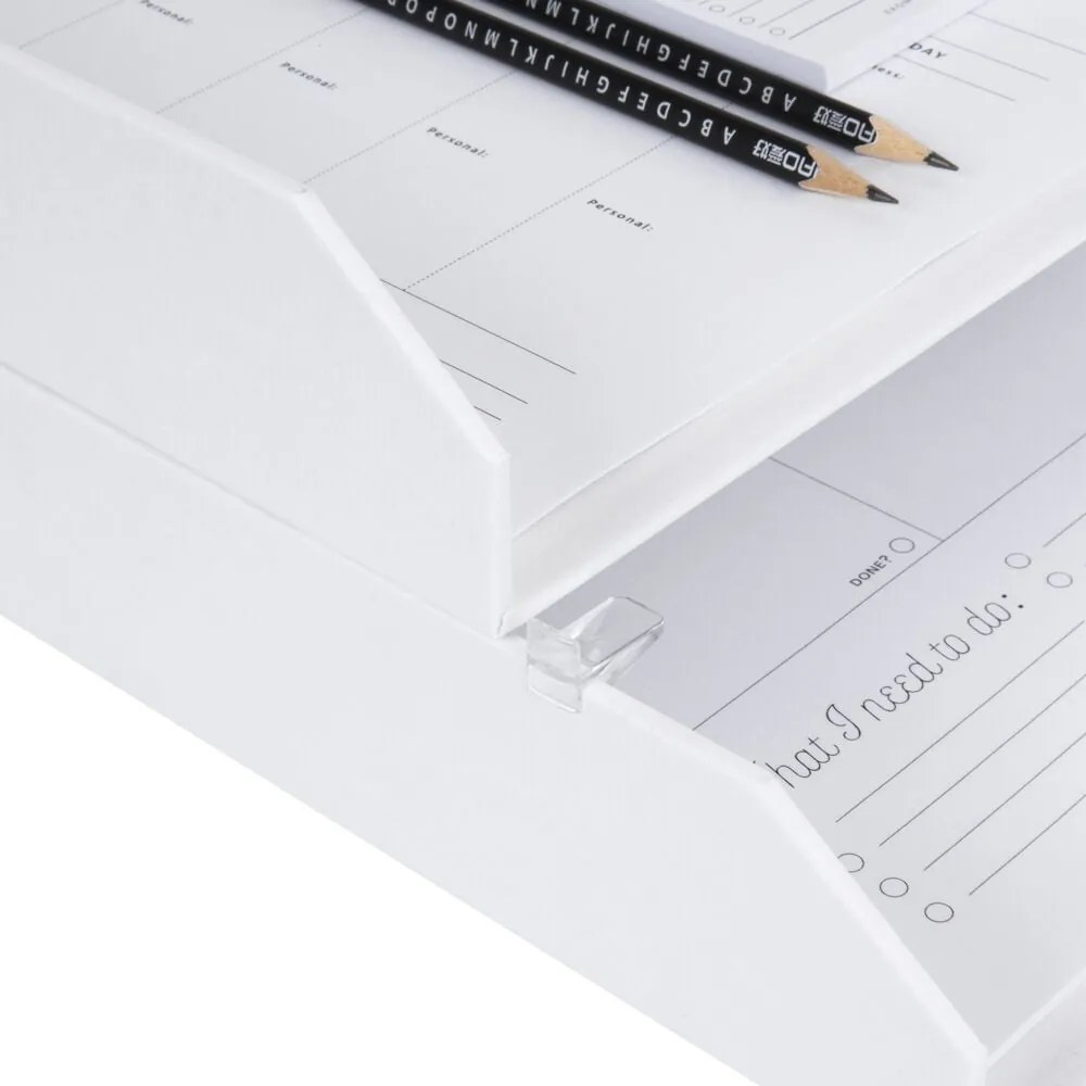 Kartonowe organizery na dokumenty zestaw 2 szt. Hakan – Bigso Box of Sweden