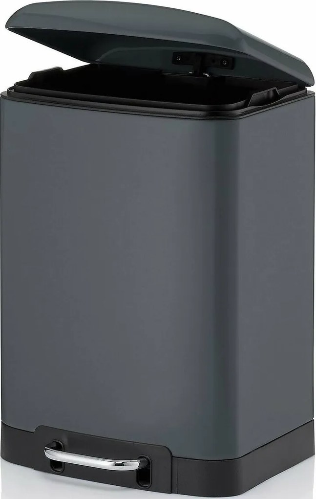 Kela Kosz na śmieci DAVINO 12 l, ciemnoszary