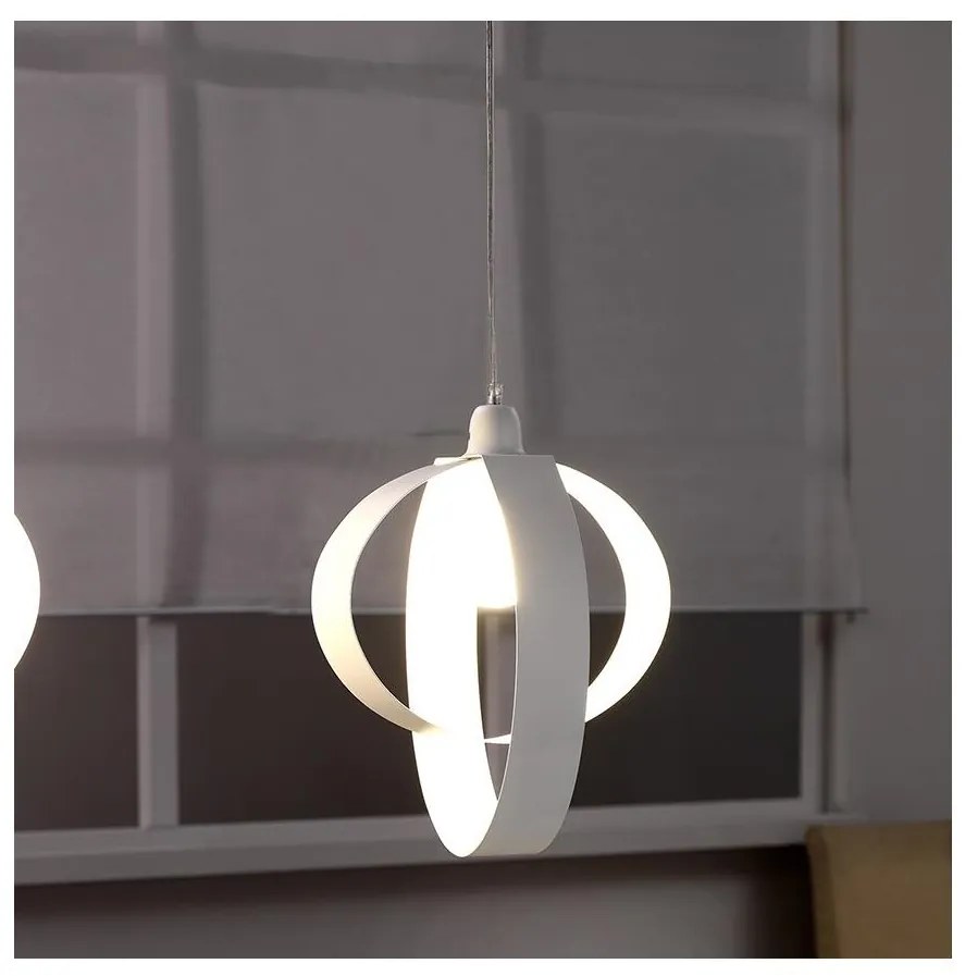 ONLI - Żyrandol na lince SERENA 1xE27/22W/230V biały