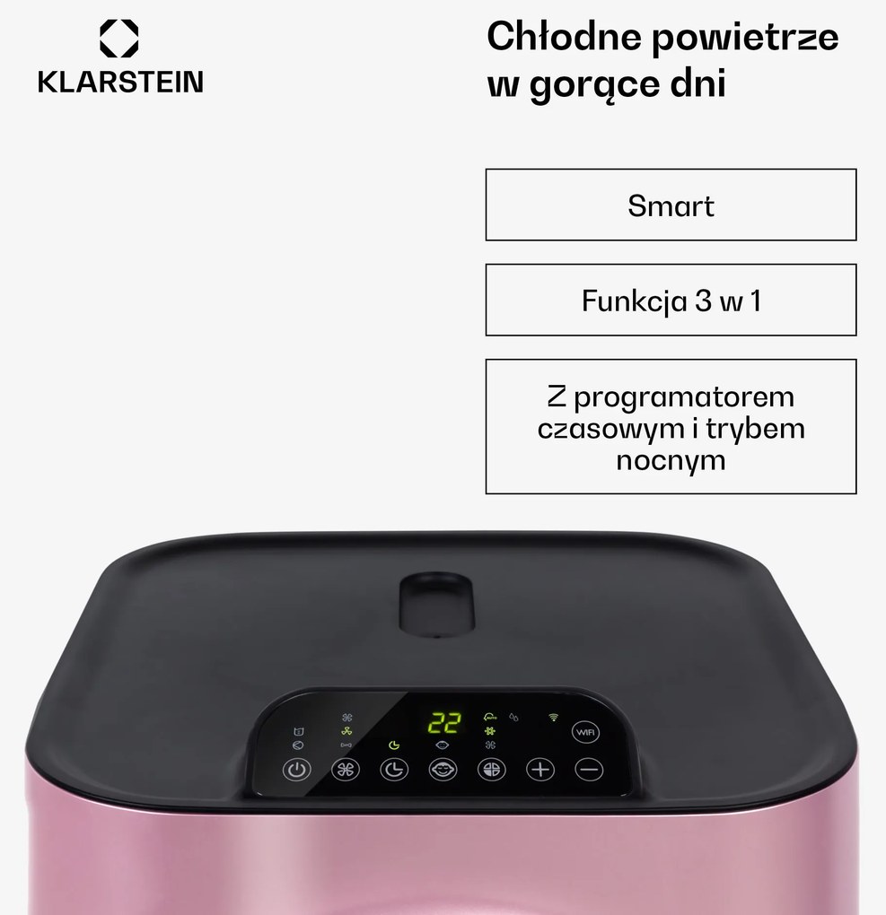 Klarstein Kraftwerk Smart klimatyzator przenośny