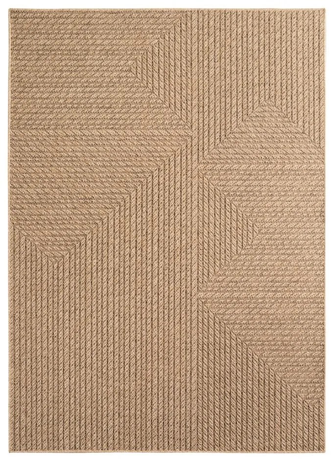 Brązowy dywan odpowiedni na zewnątrz 80x150 cm Timber 1404 – Ayyildiz Carpets