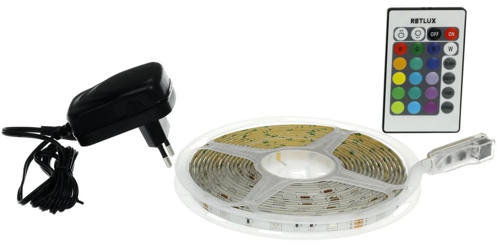 Retlux RLS 106 Samoprzylepna taśma LED RGB, 5 m