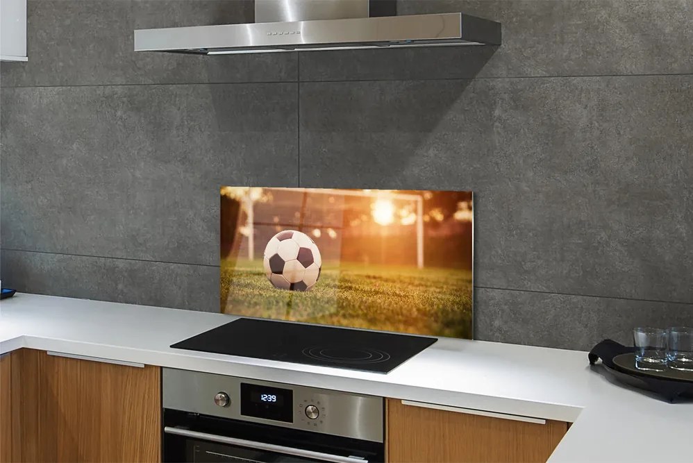 Szklany Panel Decydujący Strzał do Bramki