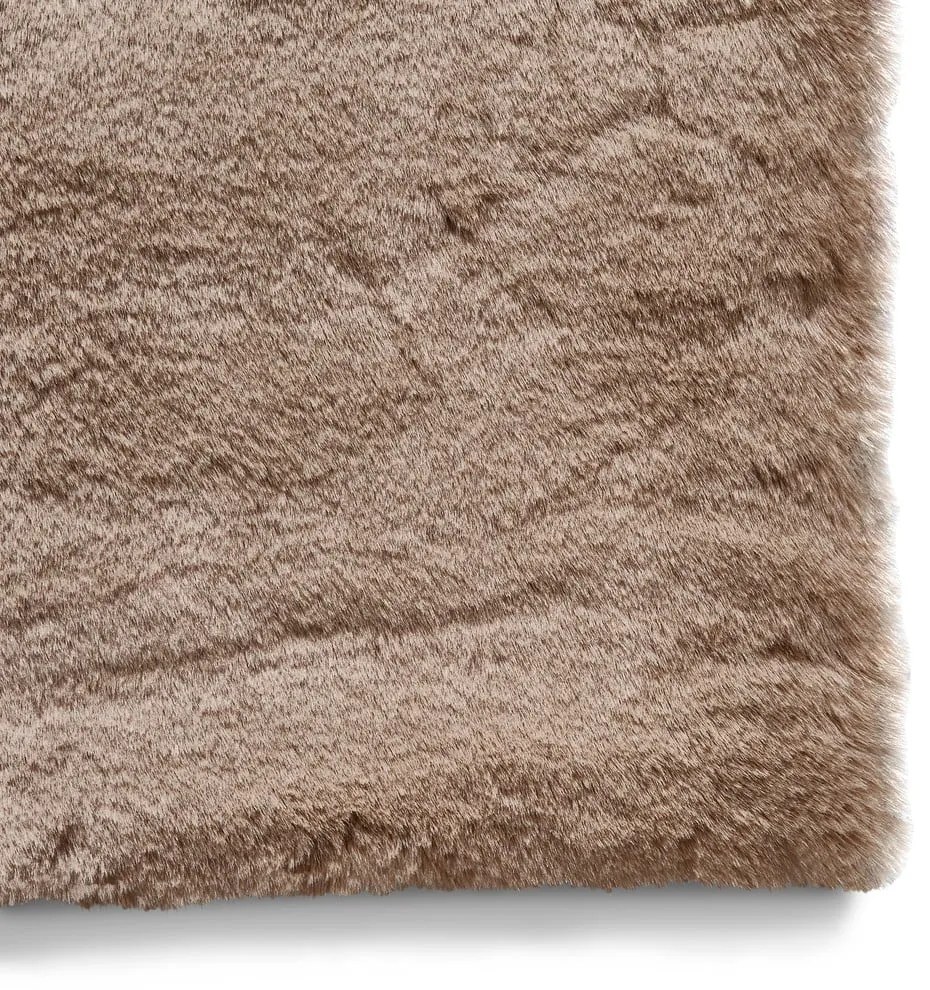 Jasnobrązowy dywan Think Rugs Teddy, 60x120 cm