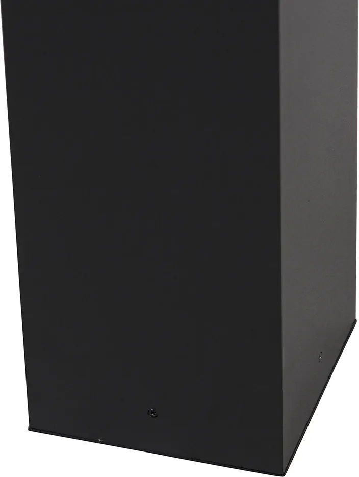 Inteligentna lampa podłogowa zewnętrzna czarna 80 cm z Wi-Fi ST64 - Charlois