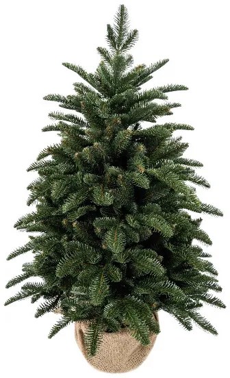 Choinka sztuczna w donicy PE Jodła Nordmann 100cm