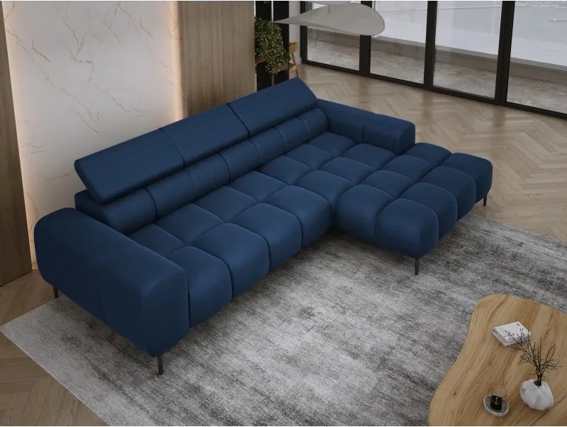 Narożnik PLAZA MINI wolnostojący Prawostronny w tkaninie SOLAR 79 WERSAL