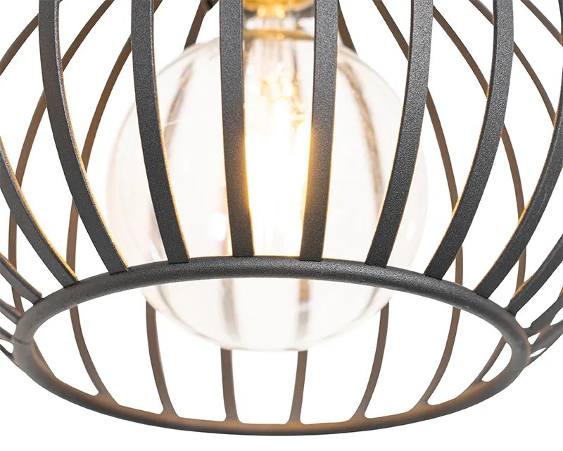 Inteligentna lampa wisząca czarna 4-punktowa z 4 Wifi G95 - Saffira Nowoczesny Oswietlenie wewnetrzne