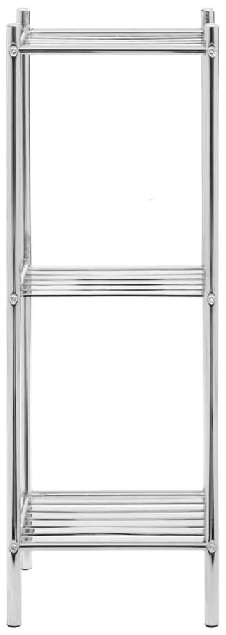 Regał łazienkowy w kolorze srebra 33x78 cm – Premier Housewares