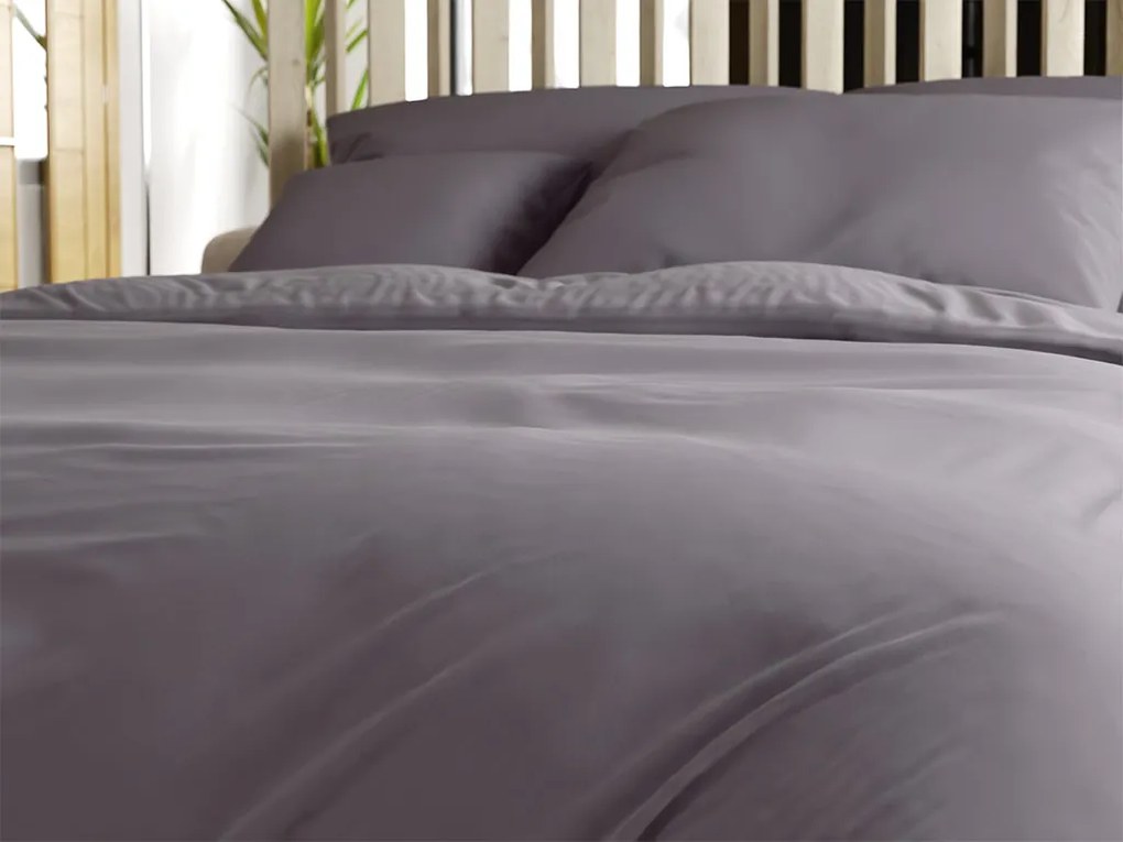 PrzytulneMieszkanie.pl PrzytulneMieszkanie.pl Bawełniana pościel DENYX szara hotelowa kieszeń Rozmiar pościeli: 70 x 90 cm | 140 x 200 cm