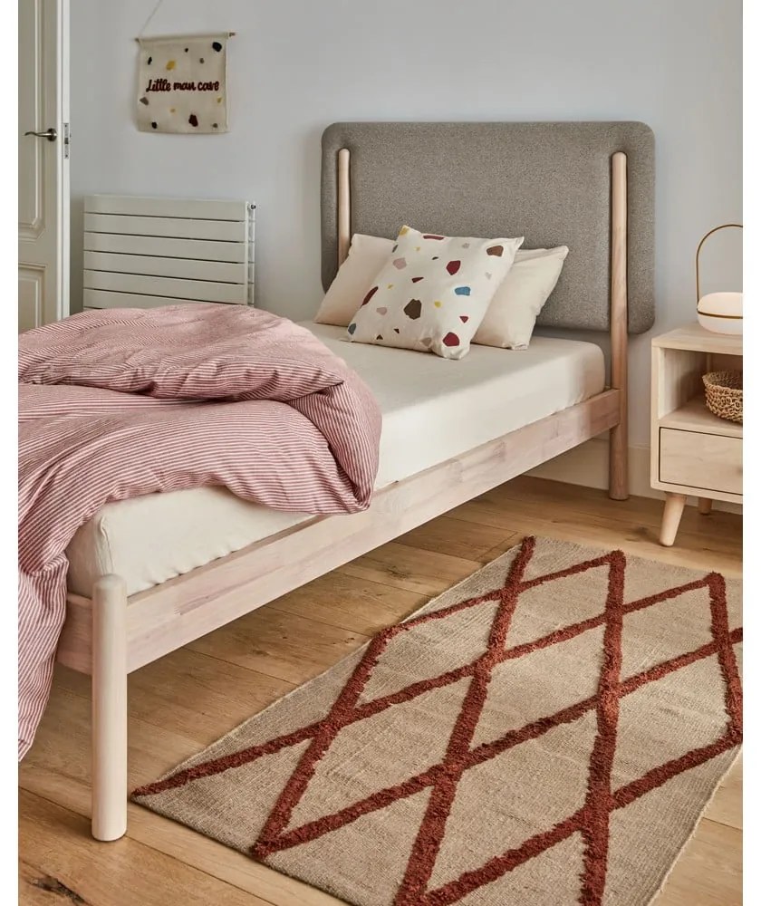 Różowo-beżowa bawełniana pościel dziecięca do łóżeczka z prześcieradłem 70x120 cm Giorgii – Kave Home