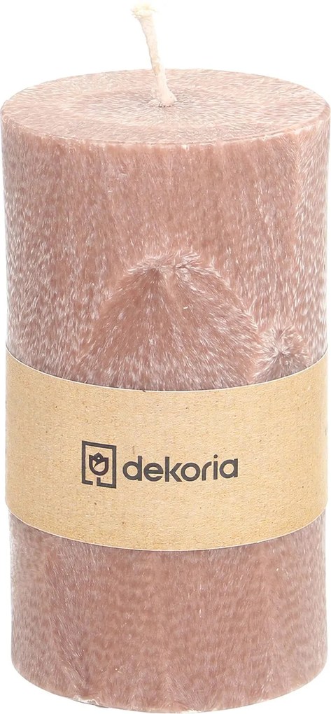 Świeca zapachowa palmowa walec Old Pink