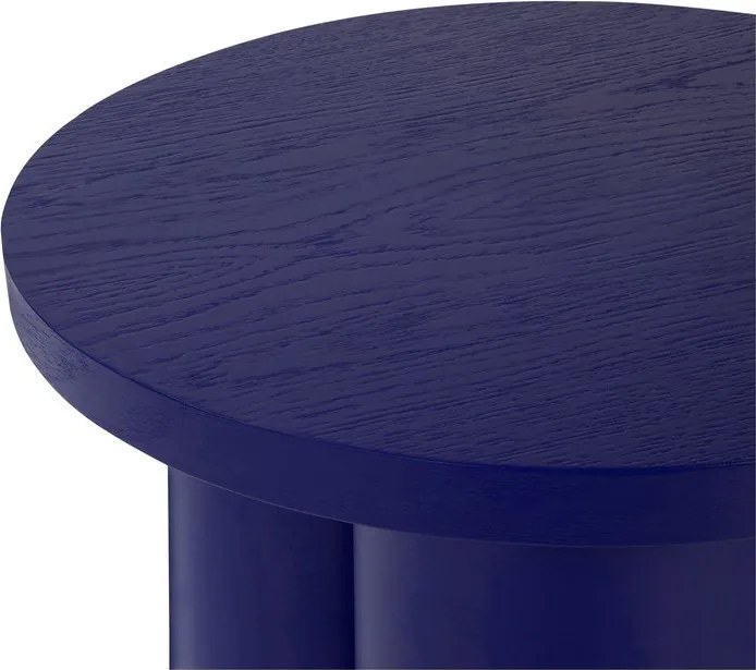 Niebieski stołek Oly – noo.ma