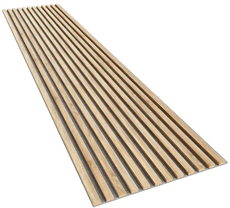 Akustyczne panele lamelowe 2 szt. dąb sonoma N9-M35