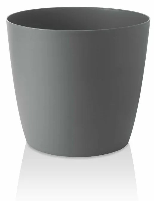 Gardenico Doniczka Ella Twist 'n' Roll szary, 35 cm, 35 cm