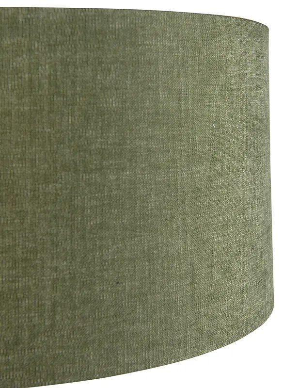 Lampa ścienna łukowa stalowa z kloszem zielonym 35/35/20 regulowana Nowoczesny Oswietlenie wewnetrzne